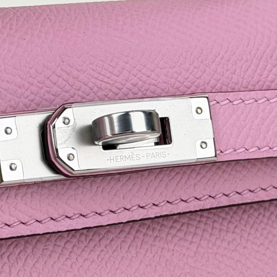 Mini Kelly II Mauve Sylvestre Epsom PHW