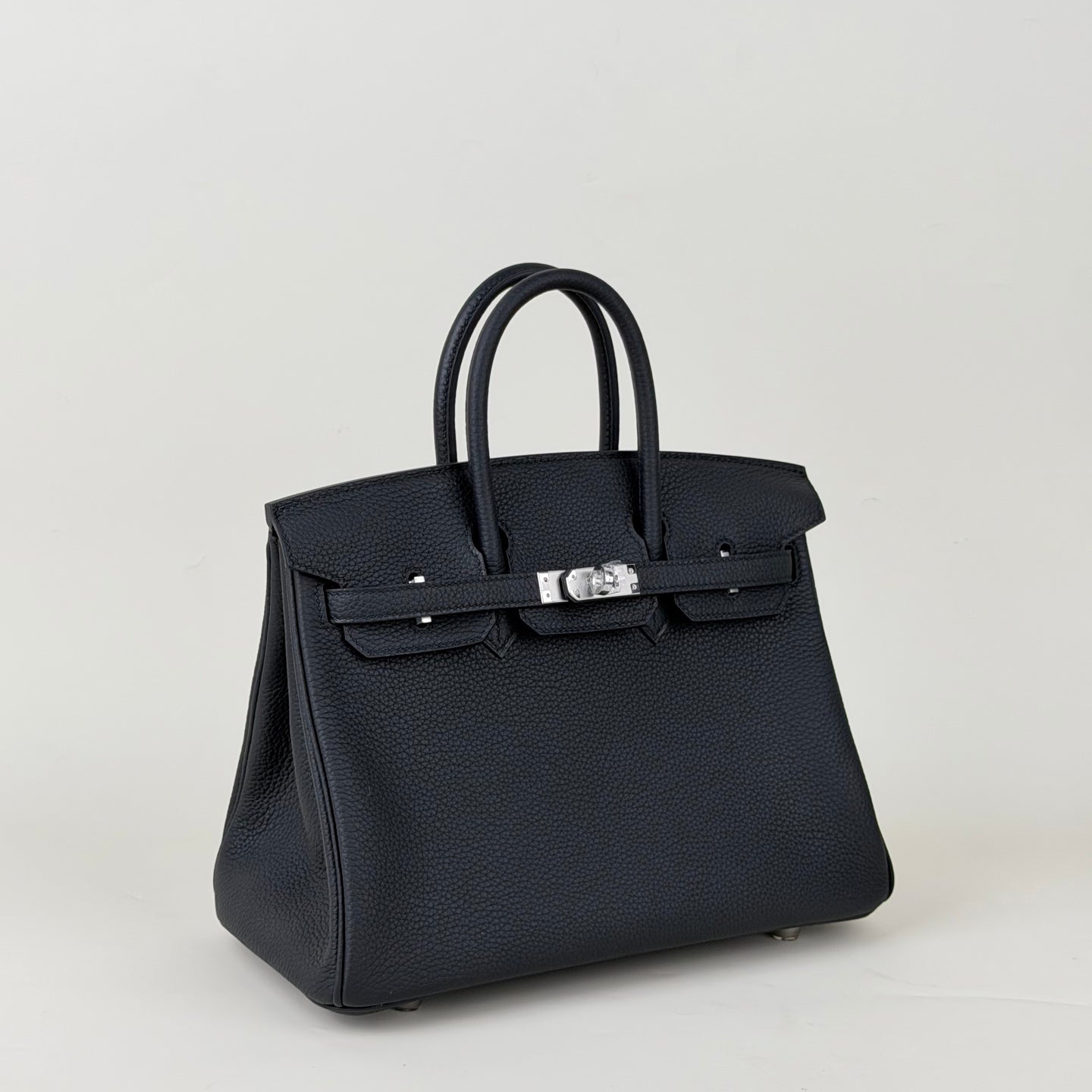 Birkin 25 Noir Togo PHW