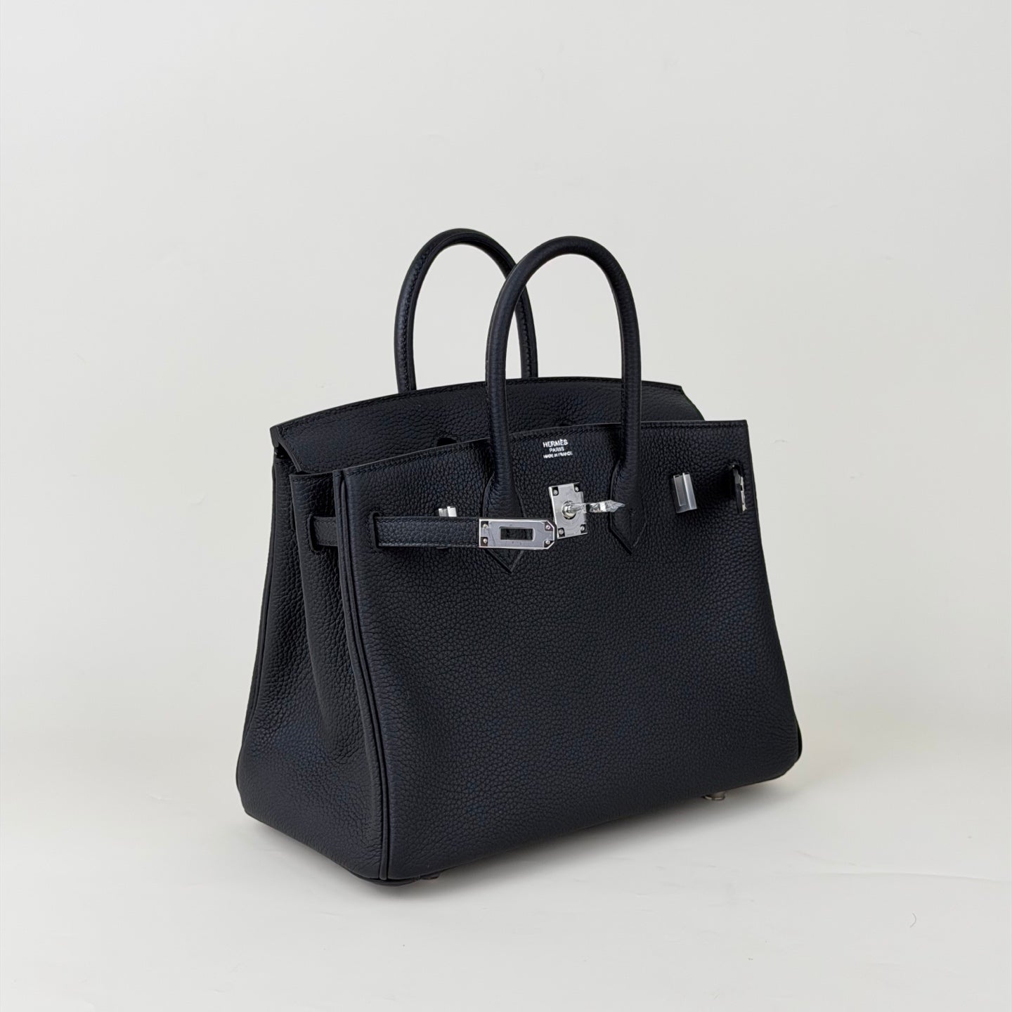 Birkin 25 Noir Togo PHW